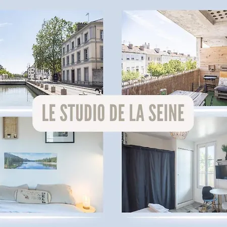 De La Seine - Balcon - Hypercentre - Parking Inclus 公寓